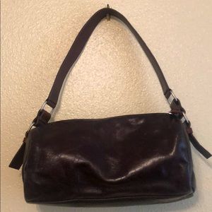 Brown Leather Mini Bag